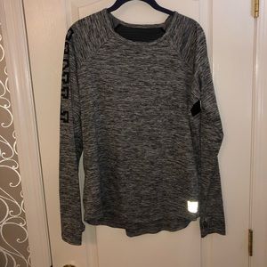 PINK Victoria’s Secret Grey Mesh Top